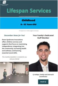 6 - 12 year olds newsletter