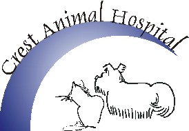 crest animal hospital logo